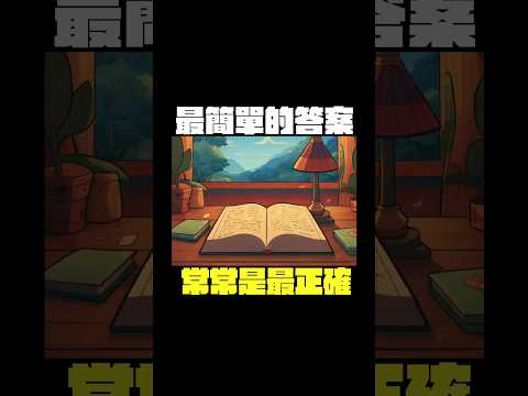 不管什麼問題 其實解法都比你想得簡單?  #shorts 【卡比供蝦毀EP149】