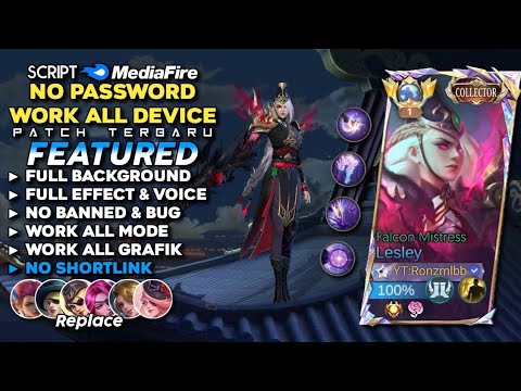 Script Skin Lesley Collector Falcon Mistress No Password | Full Effect & Voice - Patch Terbaru 2024