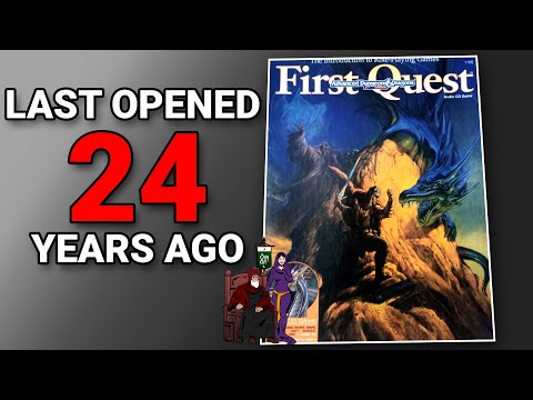 Unboxing a 28 Year Old Dungeons and Dragons Box