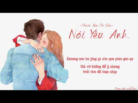 [Vietsub + Pinyin] Nói Yêu Anh - Choco Lưu Chí Giai