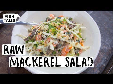 Crunchy Salad With MACKEREL | Bart van Olphen