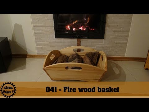 Fire wood basket