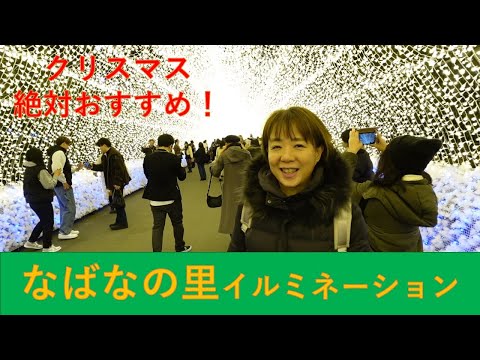 【クリスマスおすすめ】クリスマスに絶対おすすめ＜なばなの里～イルミネーション＞５０代夫婦のワンコと酔っ払い車中泊