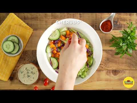 Buffalo Chicken Salad - NatureSweet Cherubs and Greenhouse Veggies