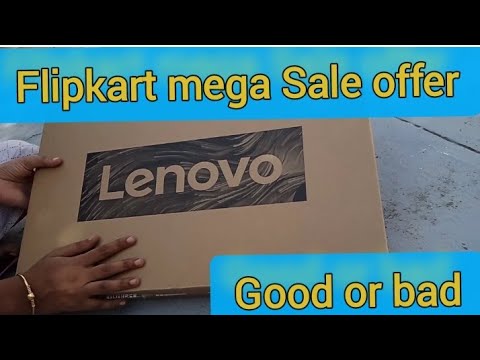 flipkart offer/Lenovo laptop buyed/review/Intel i3 CPU,512gb