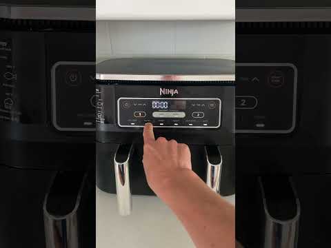 How to pre-heat a Ninja Dual Zone airfryer (AF300UK)