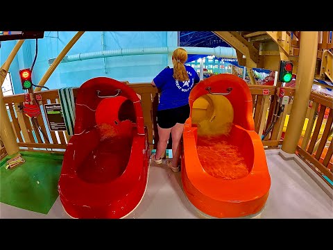 Awesome Body Water Slide at Great Wolf Lodge | Perryville, USA