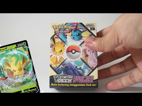 V STARTER DECK EVOLUSI KARTU POKEMON PEDANG DAN PERISAI