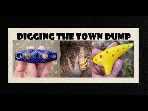 Town Dump Archaeology - Bottle Digging - Antiques - Indian Arrowheads - Marbles - Toys - Glass -