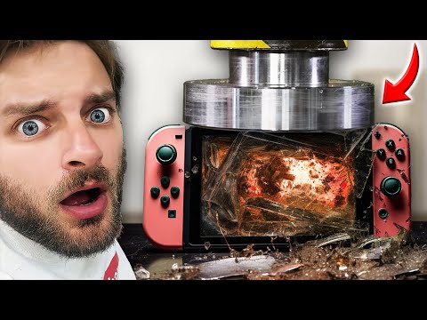 we crushed EVERYTHING in a HYDRAULIC PRESS!