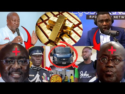 Full details!! WOW😳 How Kelvin Taylor Exp0sed 17 boxes of Gold 🤔 In Nana Addo & Bawumi VAN...