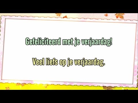 Verjaardagswensen || verjaardagskaart man