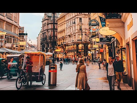 Vienna, Austria - Fashion Playground | 4K HDR 60fps Walking Tour