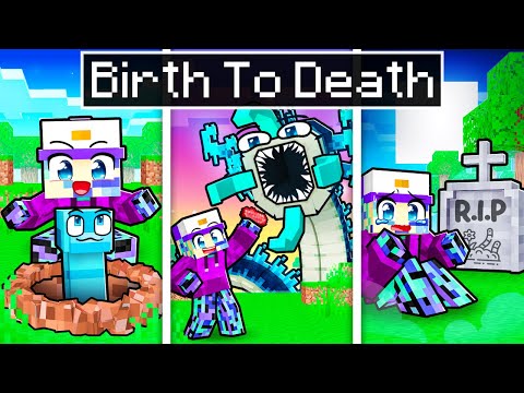 BIRTH To DEATH of a WORM in Minecraft!