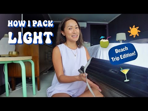 How To Pack Light For A Trip (Organizing Tips, Essentials, Etc) | Laureen Uy