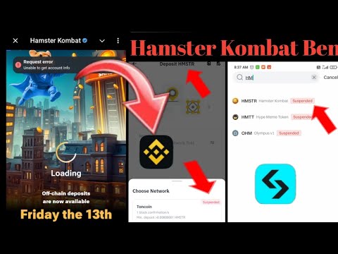 Hamster Kombat  Scam | Hamster Kombat Suspend Binance And Bitget | Hamster Kombat Request Error