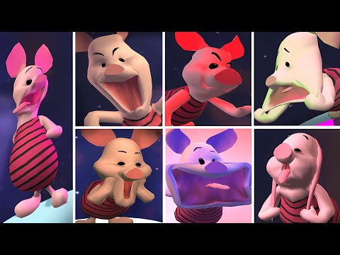 Piglet's Big Game All Scary Faces (PS2)