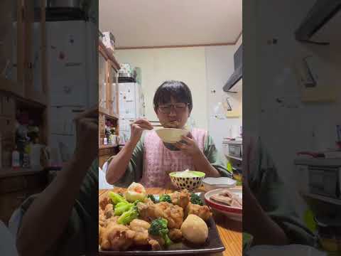 【ちえ先生の偉大な胃袋】さっぱり煮 #おうちごはん #asmr #大食い