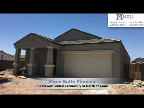 Stone Butte Phoenix New Build Subdivision Drive