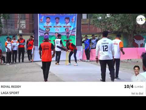 ROYAL REDDY VS LAGA SPORT  MATCH AT GHODBUNDER PREMIER LEAGUE || 2024 || THANE ||