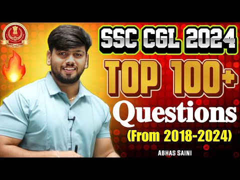 NICHOD OF 2018 to 2024 SSC CGL EXAM ! TOP 100+ MOST REPEATED AND CHALLENGING QUESTIONS ASKED BY SSC