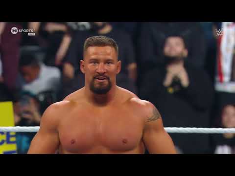 Bron Breakker vs Cameron Grimes + AJ Styles Backstage - WWE Smackdown 4/12/24