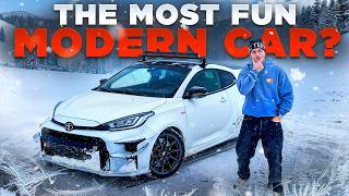 Better than a Mitsubishi EVO? - Testing the Toyota GR Yaris on snow!