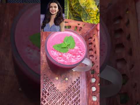 दीपीका पादुकोण का फेवरेट जूस | Deepika's Glowing Skin Secret | Beetroot Juice | Juice #shorts