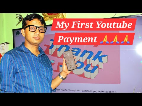 My First Youtube Payment 🙏 | First Youtube earning | YouTube Tricks