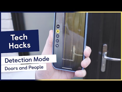 How to detect doors and people with Detection Mode on iPhone | Apple accessibility features | Non AD