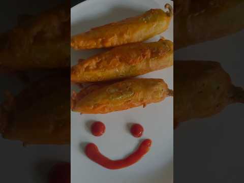 Rajasthan mirchi vada #shortsvideo#shortsfood#shortscooking