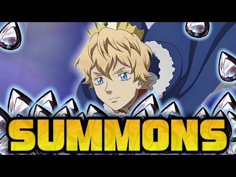 *THIS ISN'T REAL* 1ST ANNIVERSARY LUMIERE SUMMONS! | Black Clover Mobile