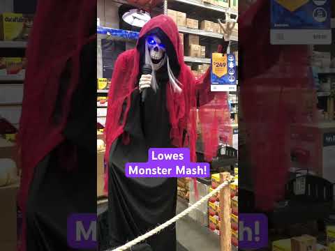 Lowe’s Halloween Decorations | Scary Animatronics #animatronics #mnsshp #magickingdom