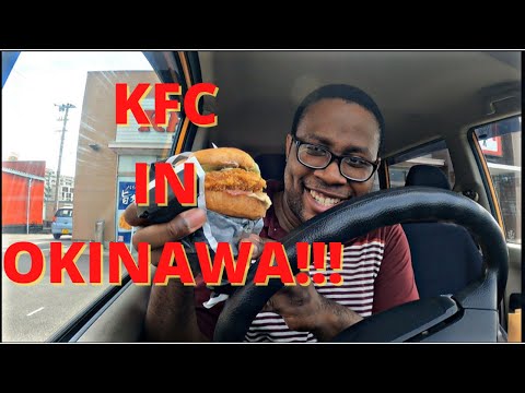 How is the Garlic Mayo chicken sandwich at KFC Okinawa, Japan!