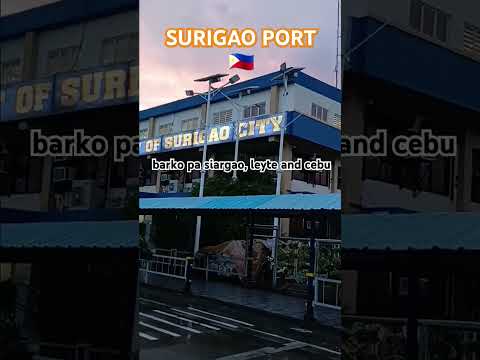 SAKAYAN PA SIARGAO, LEYTE ANG CEBU👋🏻👋🏻 PORT OF  SURIGAO🇵🇭#viralvideo #safetyfirstalways #happytrip❣️