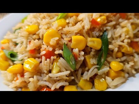 Easy Corn Fried Rice||Ready In Just 15 Minutes