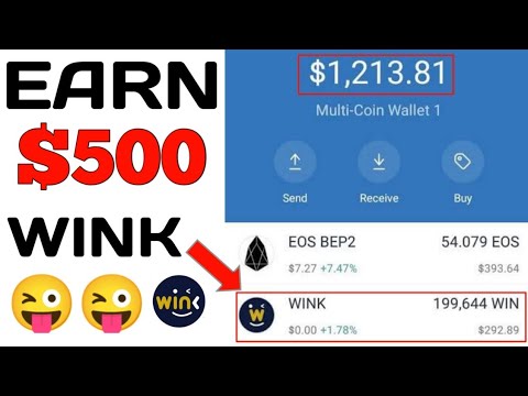 Earn $500 wink from new mining app | New wink payng app | 💯Verified & Trusted | Wink mine + withdraw