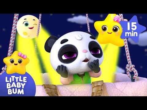 Clair de Lune - Moonlit Melodies 🌙✨ | 15 mins of Relaxing Songs | Little Baby Bum