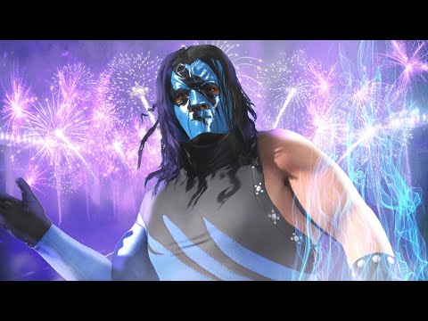 I Gave BLUE KANE $666k Pyro for His Wrestlemania Entrance in WWE 2K23!