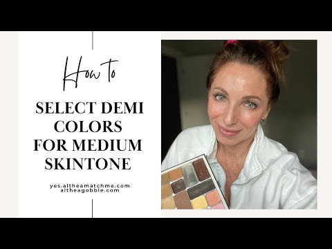 How to select Demi Colours from Seint Beauty for Medium Skintone