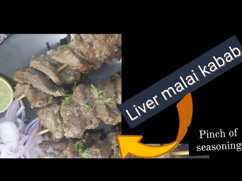 Liver malai kabab