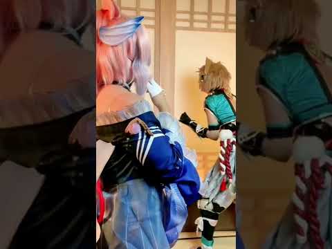 Maybe I’m in Love - Talking with Invisible Alter - Genshin Impact Gorou Ms Hina Kokomi Cosplay