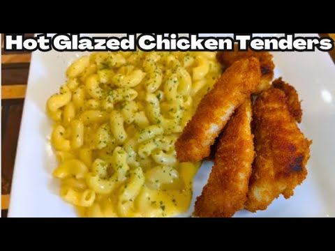 Crispy Honey Hot Glazed Chicken Tenders