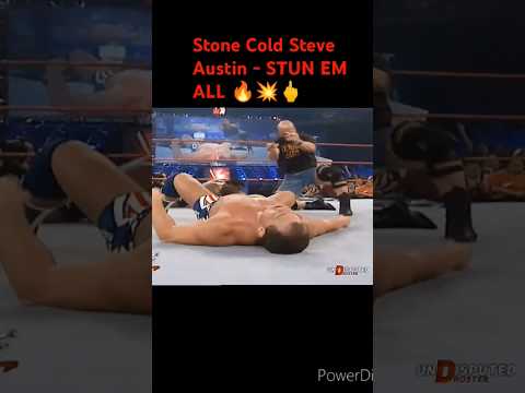 Stone Cold Steve Austin - STUN EM ALL 🔥💥🖕#stonecoldsteveaustin