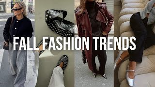 FALL 2024 FASHION TRENDS | fall outfit ideas + what to wear this season!