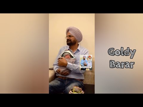 Sidhu moosewala parents blessed with baby boy (Goldy Barar)