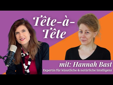 Tête-à-Tête mit Hannah Bast | Expertin für künstliche und natürliche Intelligenz