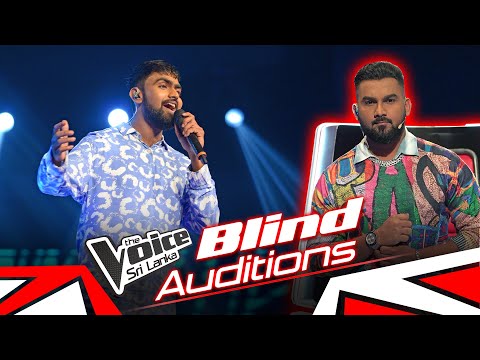 Dinitha Basnayake | Ayarin Josapin (අයරින් ජොසපින්) | Blind Auditions | The Voice Sri Lanka