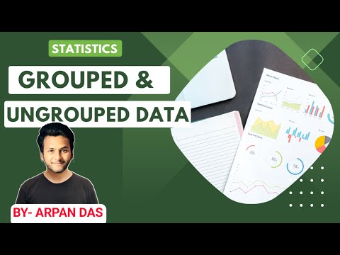 Grouped and Ungrouped Data l Statistics by Arpan Das l #statistics #data #ecohillagri