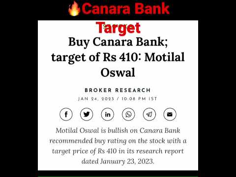 🔥canara bank share news #mjinvestmentacademy #canara_bank